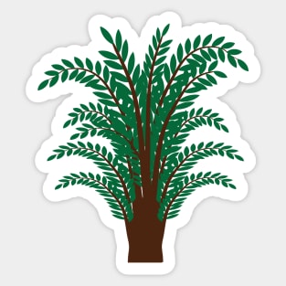 Green Tree Sticker